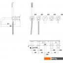 Смесители Grocenberg GB5070 (графит)