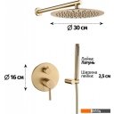 Душевые системы и гарнитуры Grocenberg GB5099MG-3 (золото матовый)