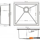 Кухонные мойки Schtoff Undermount Best Decor Black 5545