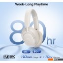 Наушники и гарнитуры Baseus Bass BH1 NC (бежевый)