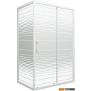 Душевые кабины Triton Фьюжн 120x80 А (белый/полосы)