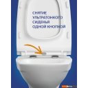 Унитазы Cersanit Carina New Clean On с инстал. Link Pro (с кнопкой Corner 64077 белый)