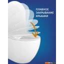Унитазы Cersanit Carina New Clean On с инстал. Link Pro (с кнопкой Corner 64108 хром глянцевый)