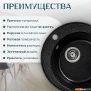 Кухонные мойки Saniteco Nova (черный)