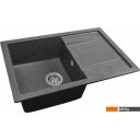 Кухонные мойки Saniteco Fama (графит с сифоном)
