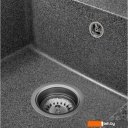 Кухонные мойки Saniteco Fama (графит с сифоном)