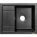 Кухонные мойки Saniteco Fortis (оникс с сифоном)
