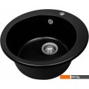 Кухонные мойки Saniteco Linea (оникс с сифоном)