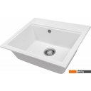 Кухонные мойки Saniteco Mare (белый с сифоном)