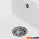 Кухонные мойки Saniteco Mare (белый с сифоном)