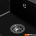 Кухонные мойки Saniteco Mare (оникс с сифоном)