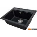 Кухонные мойки Saniteco Mare (черный с сифоном)