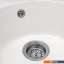 Кухонные мойки Saniteco Nova (белый с сифоном)