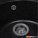 Кухонные мойки Saniteco Nova (черный с сифоном)
