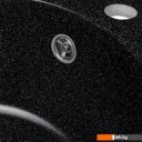 Кухонные мойки Saniteco Nova (черный с сифоном)