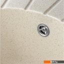 Кухонные мойки Saniteco Pura (бежевый с сифоном)