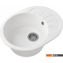 Кухонные мойки Saniteco Pura (белый с сифоном)