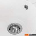 Кухонные мойки Saniteco Pura (белый с сифоном)