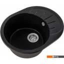 Кухонные мойки Saniteco Pura (черный с сифоном)