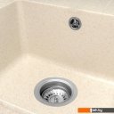 Кухонные мойки Saniteco Rosa (бежевый с сифоном)