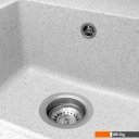 Кухонные мойки Saniteco Rosa (серый с сифоном)