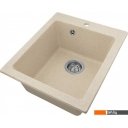Кухонные мойки Saniteco Silva (бежевый с сифоном)