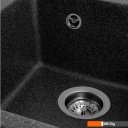 Кухонные мойки Saniteco Silva (черный с сифоном)