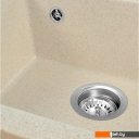 Кухонные мойки Saniteco Terra (бежевый с сифоном)