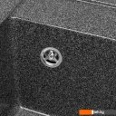 Кухонные мойки Saniteco Terra (графит с сифоном)