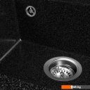 Кухонные мойки Saniteco Terra (черный с сифоном)