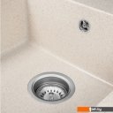 Кухонные мойки Saniteco Fama (бежевый с сифоном)