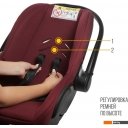 Автокресла Zlatek Colibri Lux (темно-красный)