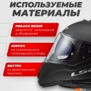 Мотошлемы LS2 FF800 Storm II Solid (XS, матовый черный)