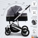Детские коляски и аксессуары Sweet Baby Amare (2 в 1, grey)