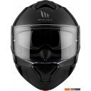 Мотошлемы MT Helmets Genesis SV Solid A1 (XXL, черный глянцевый)