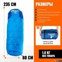 Спальные мешки Coyote Baring ZC-SB022 (синий c туристическим ковриком ZC-SIM001-1 5см)