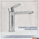 Умывальники Lauter 21441B + Reef 21CK678C с сифоном 21635CH (хром)