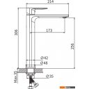 Умывальники Lauter 21493A + Reef 21CK8678BS