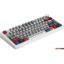 Клавиатуры AULA F75 (Comic Keycap, Leobog Graywood V3)