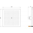 Душевые системы и гарнитуры Lauter Square 21S20109