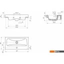 Умывальники Cersanit Moduo 60 Slim (S-UM-MOD6OSL/1)