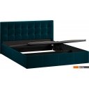 Кровати Трия Эмма с ПМ 160x200 (велюр Confetti Izumrud)