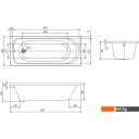 Ванны Ventospa Metida 170x70