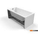 Ванны Cersanit Lorena 150x70 с ножками со смесителем Brasko Black однорыч. (с сифоном Prime)