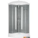 Душевые кабины Saniteco SNT-84 90х90 (серый/прозрачное стекло)