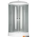 Душевые кабины Saniteco SNT-86 90х90 (серый/матовое стекло)