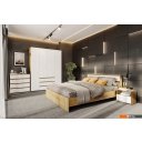 Кровати Mio Tesoro Некст 1 160x200 (дуб золотой/белый)