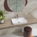 Умывальники Lauter 21441A + клапан 21190CH + сифон 21635CH (хром)