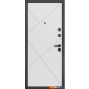 Металлические двери Guard 86x205x7 правая (серебристый/белый матовый)