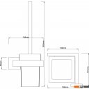 Аксессуары для ванной и туалета Lauter 21SH71112 (Matt Black)